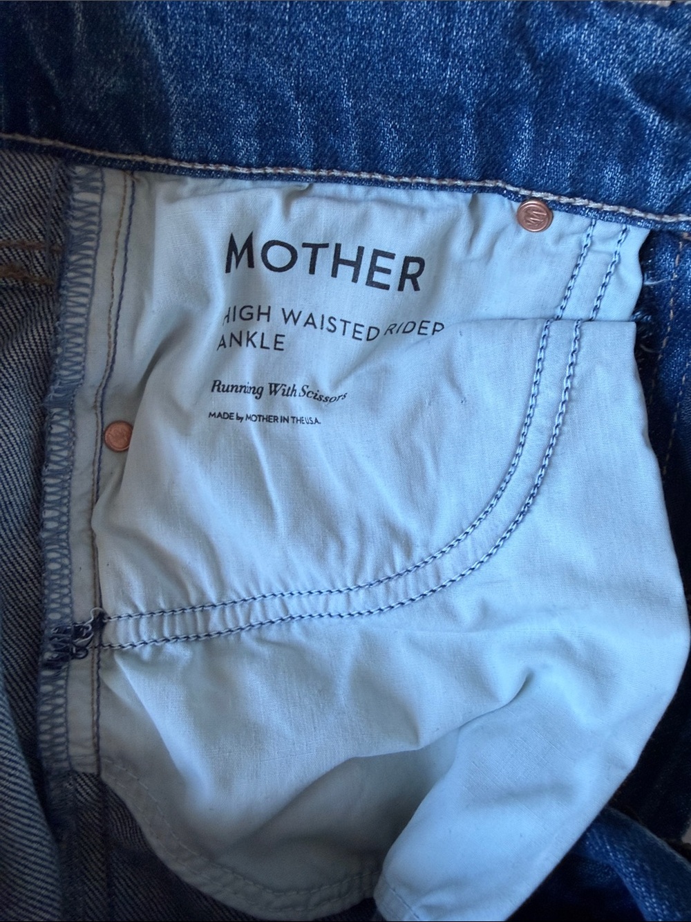 Mother Superior high waisted Rider Ankle - Picture 7 of 11